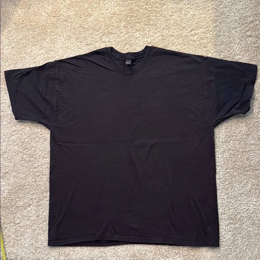 Beefy Hanes 100% Cotton Lot Of 4 Black And Gray T-Shirts Size 2XL NWOT - Picture 2 of 5